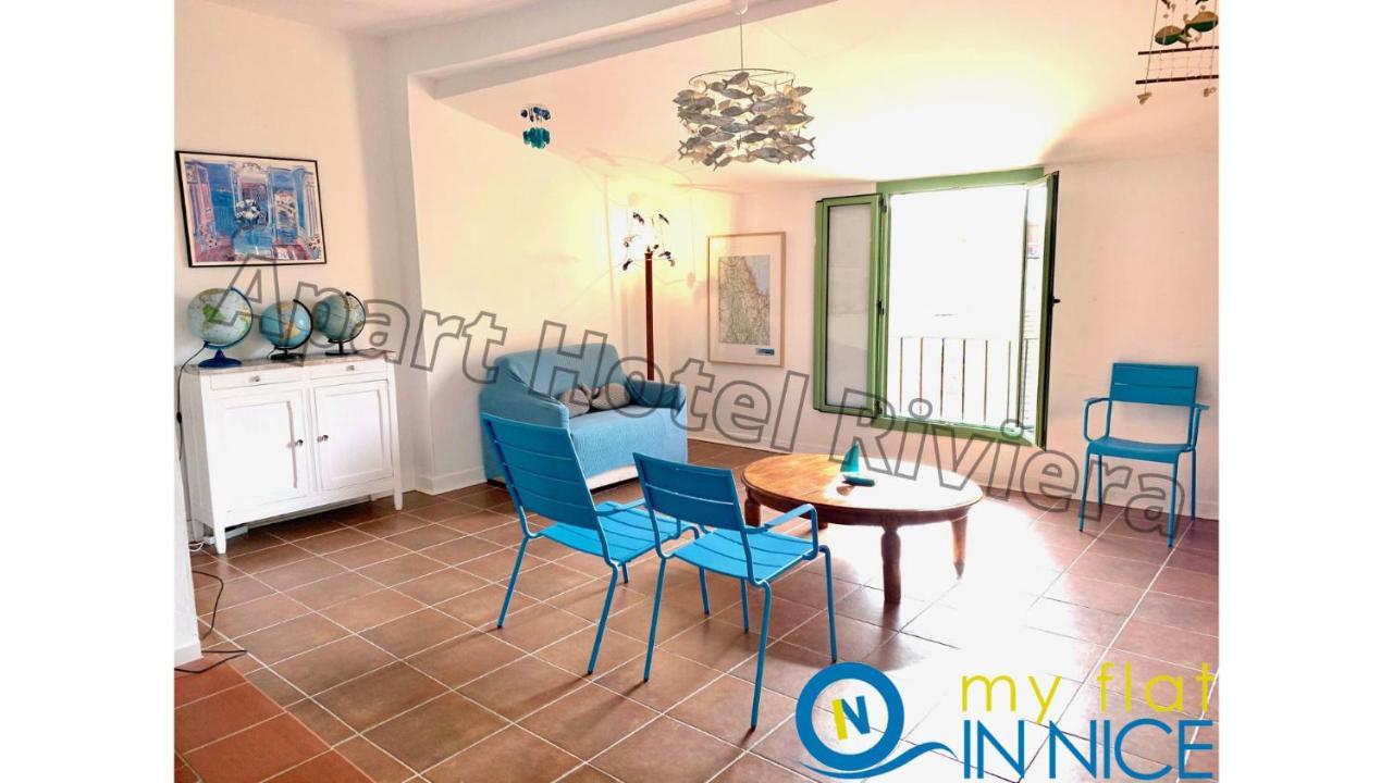 Aparthotel Riviera - Sea View - Amazing Large 3 Bedrooms With Sea View Ac - Old Town- Promenade Des Anglais Nice Luaran gambar