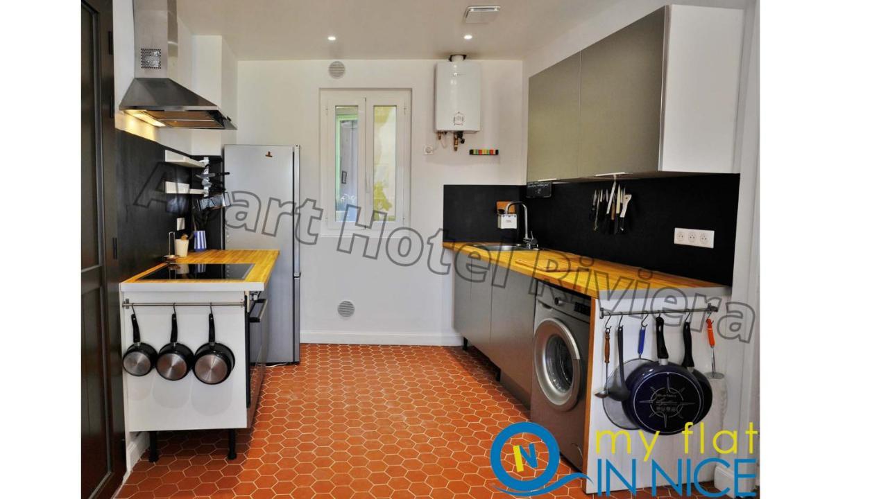 Aparthotel Riviera - Sea View - Amazing Large 3 Bedrooms With Sea View Ac - Old Town- Promenade Des Anglais Nice Luaran gambar