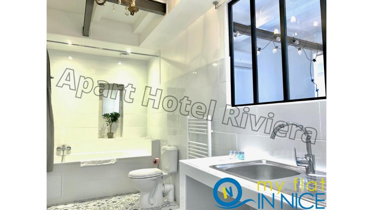 Aparthotel Riviera - Sea View - Amazing Large 3 Bedrooms With Sea View Ac - Old Town- Promenade Des Anglais Nice Luaran gambar